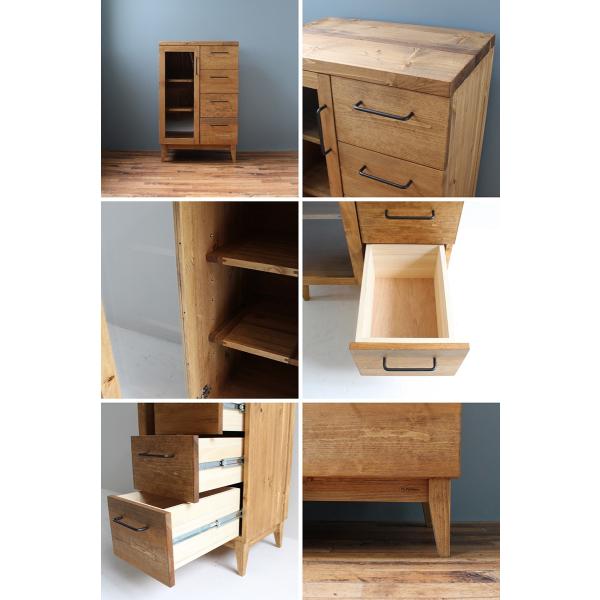 キャビネット 幅60センチ パイン無垢 アイアン 収納家具 食器入れ 手作り ガラス扉 シンプルデザイン 整理棚 天然木 電話台 Fax台 ルーター収納 Buyee Buyee Japanese Proxy Service Buy From Japan Bot Online