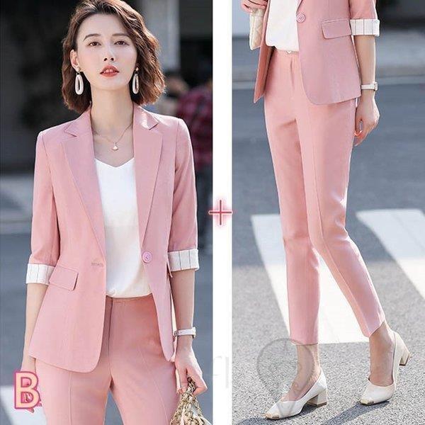 海外輸入 大きいサイズ レディース パンツスーツ カジュアル オフィス 淑女 ディリーコーデ 通勤 春夏 綺麗 スーツ 就活 面接 美脚ボトムス 5分袖 テーラードジャケット パンツスーツ サイズ 3xl Michiganestateplanning Com