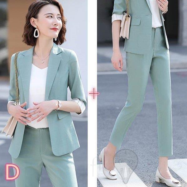 海外輸入 大きいサイズ レディース パンツスーツ カジュアル オフィス 淑女 ディリーコーデ 通勤 春夏 綺麗 スーツ 就活 面接 美脚ボトムス 5分袖 テーラードジャケット パンツスーツ サイズ 3xl Michiganestateplanning Com