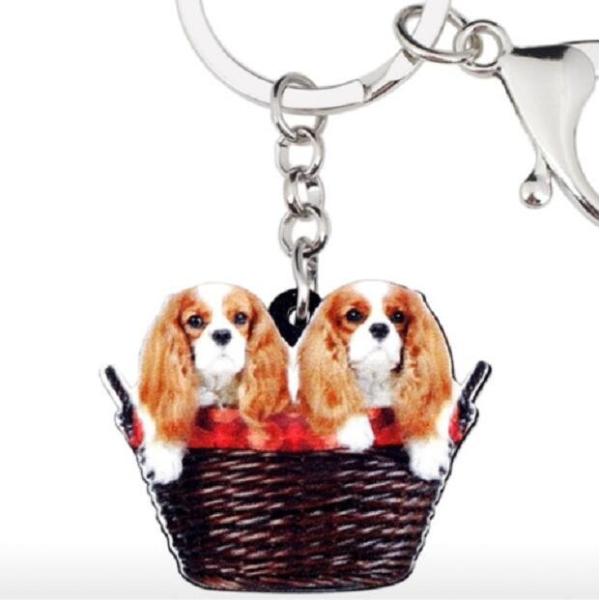 キャバリア　ankoわんこシリーズ　キーホルダー　犬　dog 選ぶなら 愛犬ankoわんこシリーズ キャバリア キーホルダー