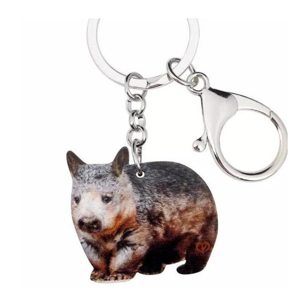 キーホルダー ウォンバット オーストラリア グッズ アクリル 動物雑貨 オーナーグッズ かわいい 輸入 キーチェーン プリント プレゼント ギフト イースター Keyoth051 犬と動物 トラストワンポイント 通販 Yahoo ショッピング