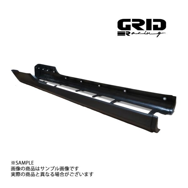 GRID RACING サイドスカート（PP樹脂製） スカイライン GT-R BNR34 RE-34-SSK (337101008
