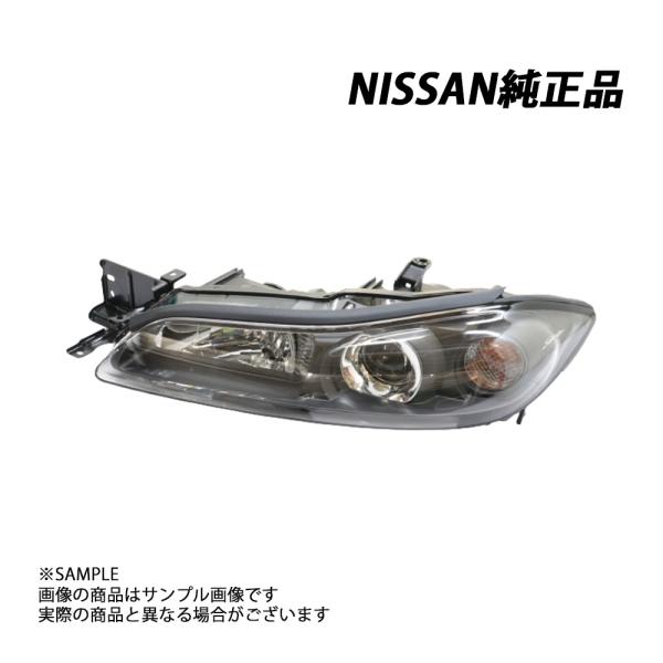 日産（NISSAN） 純正 ハロゲン ヘッドライト ヘッドランプ 助手席側