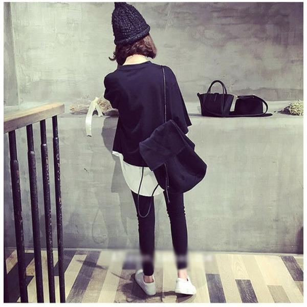 メール便限定送料無料 代引き不可 レイヤード トップス ゆったり 重ね着風 カットソー Big Tシャツ 半端袖 レディース Tl187 予約販売 Buyee Buyee Japanese Proxy Service Buy From Japan Bot Online