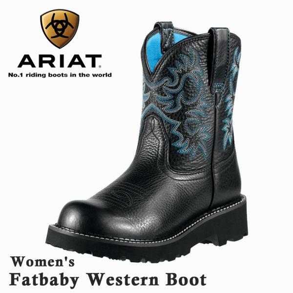 ARIAT ウエスタンブーツ　レディース24.5未使用 アリアット ARIAT ウェスタンブーツ レディース Fatbaby Western