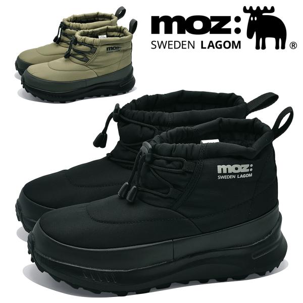 モズ:スウェーデン ローゴンMOZ:SWEDEN LAGOM 7001ブラック:BLカーキ:KH脱ぎ履きしやすいショート丈の軽量スノーブーツです。4cm防水加工撥水加工ヒール高さ:約5.5cm重量:片足約278g素材アッパー:合成繊維アウト...