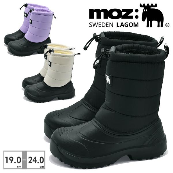 ムーモ　３つ moz（モズ） MOZ:SWEDEN LAGOM スノーシューズ キッズ 7413 2025秋冬