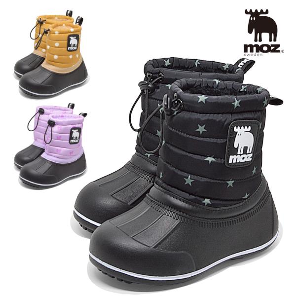 moz（モズ） スノーシューズ キッズ MZ-8231 防寒 : つるや 靴の