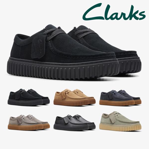 clarks モカシン メンズ トーヒルロー 26172019 26173471 26179708 26180121 26181385 クラークス Torhill Lo ワラビー 厚底