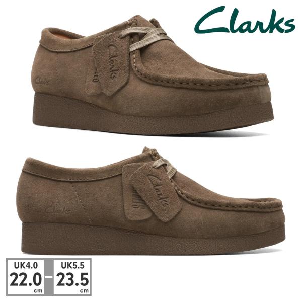 Clarks（クラークス） モカシン レディース ワラビー エヴォ シューズ