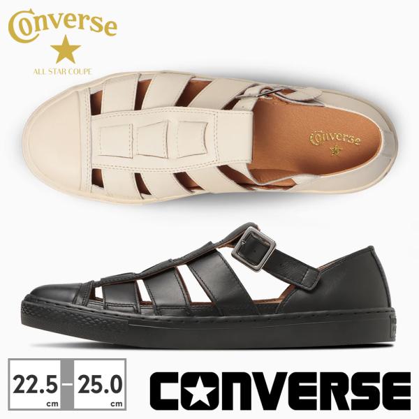 CONVERSE コンバース サンダル メンズ グルカサンダル 黒