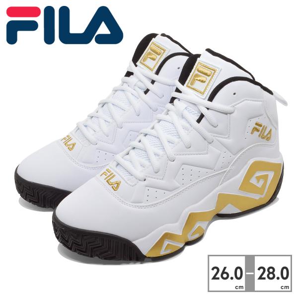 FILA（フィラ） スニーカー メンズ MFW24019 FILA MB バスケ 厚底