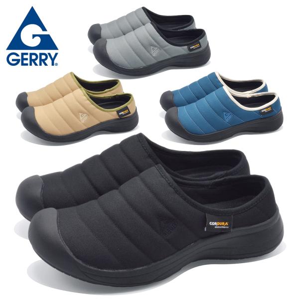 GERRYジェリー GR-5552ベージュ:BEGブラック:BLKブルー:BLUグレイ:GRYGERRYのサボサンダル脱ぎ履きラクラク♪普段履きはもちろん、アウトドアシーンにもおすすめの1足ですふわふわモコモコのフェイクファー素材で足を優し...