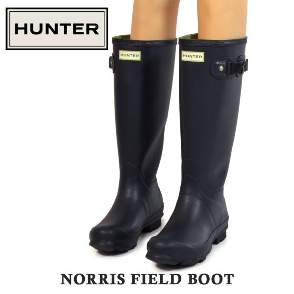 HUNTER（ハンター） 国内正規品 レインブーツ レディース NORRIS FIELD