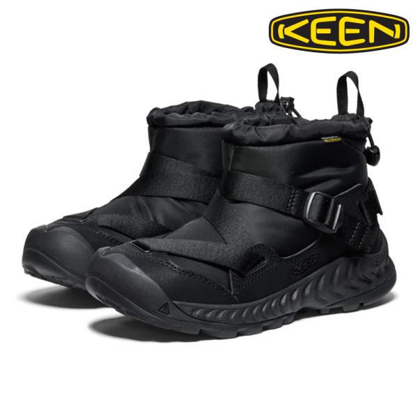 美品　KEEN　スノーブーツ サイズL相当 中古・古着通販】KEEN (キーン) スノーブーツ ブラック×イエロー