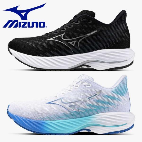 MIZUNO スニーカー レディース ウエーブライダー28 J1GD2403 21