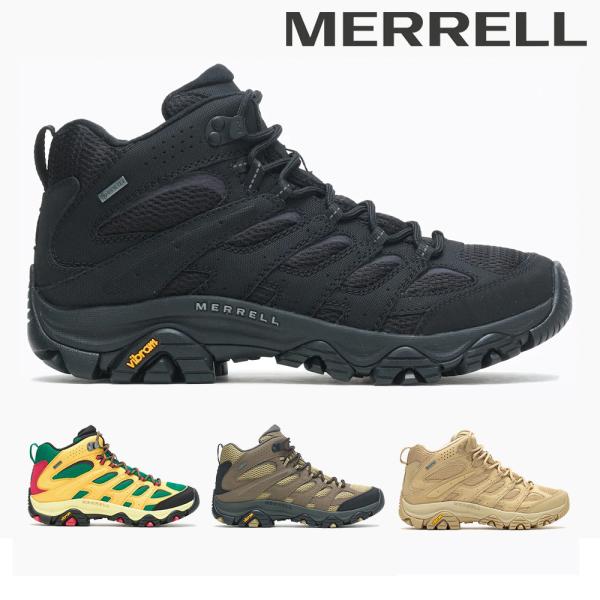 MERRELLメレル モアブ 3 シンセティック ミッド ゴアテックスMOAB 3 SYNTHETIC MID GORE TEXトリプルブラック:500249(TRIPLE BLACK )イエロー:500251(YELLOW)カンガルー/コ...