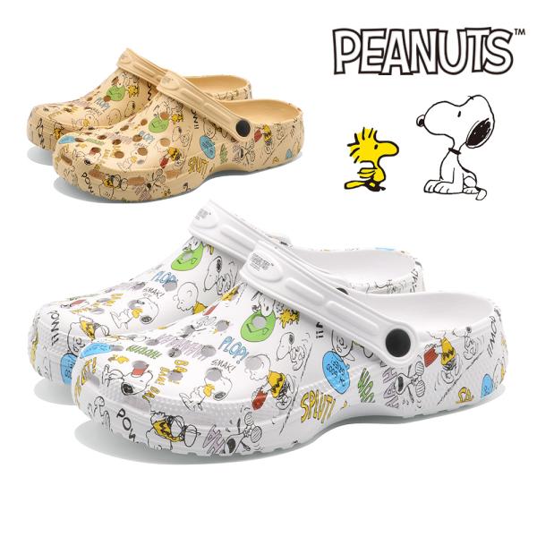 SNOOPY PEANUTS サンダル レディース クロッグサンダル PN8118 PN8278