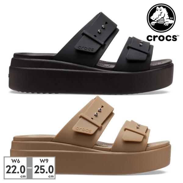 crocs（クロックス） レディース ブルックリン サンダル ロー ウェッジ