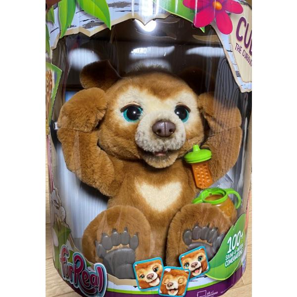 新品 翌日発送 ファーリアル 遊ぶのだいすき♪ こぐまのカビー 電動ぬいぐるみ 動物 熊 テディベア インタラクティブ 女の子のおもちゃ E4591