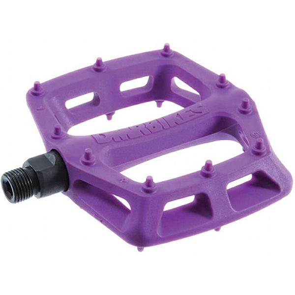 �y���[�J�[�����i�z�y���K�㗝�X�i�zDMR �y�_�� V6 Plastic Pedal Cro-Mo Axle Purple�u�����v