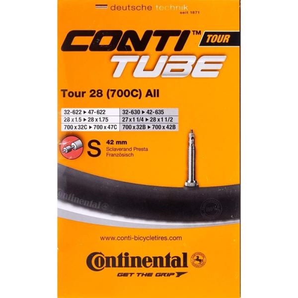 【正規代理店品】コンチネンタル チューブ MTB 26 S42 47/62-559(26×1.5-2.5 仏式バルブ42mm)「爆買」