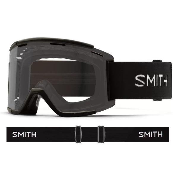 【メーカー純正品】【正規代理店品】SMITH(スミス) ゴーグル SQUAD XL MTB BLACK/CLEAR