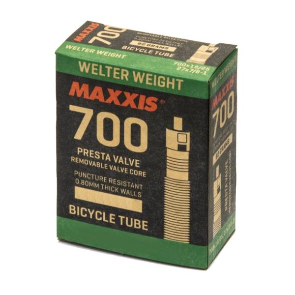 【メーカー純正品】【正規代理店品】MAXXIS(マキシス)  チューブ ウェルターウエイト 700x23-32C 仏式バルブ48mm「爆買」