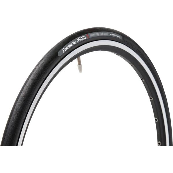 ■サイズ：20×1.25■ETRTO:32-406■ビート：スチール■重量：380gコンパクトサイクル用タイヤとしてシリーズ展開している「ミニッツ」シリーズに、弟分となる「ミニッツ S」が登場しました。スポーティなシルエットはそのままに、サ...