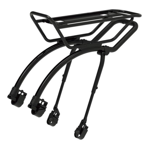 ■素材：アルミ合金／エンジニアリング グレード ポリマー／ナイロン ストラップ■静止状態での耐荷重 : 20kg■前後位置調整機構■リア リフレクター装着用クランプ付属■テールライト マウント付属■サイズ：L475 x W385 x H13...