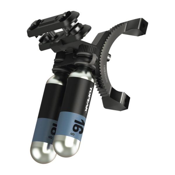 TOPEAK　ドライバッグエリート90 + トライケージ2つ CO2カートリッジホルダー｜すべてのライドを支える革新的アクセサリー