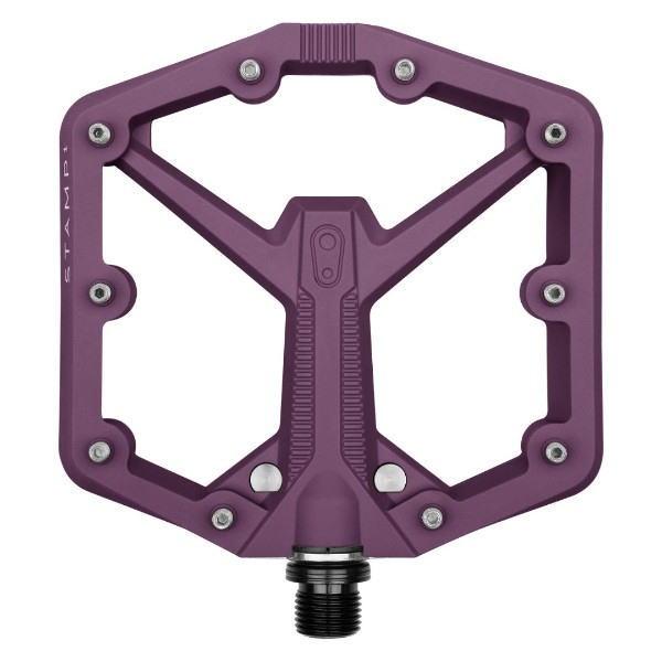 CRANKBROTHERS(クランクブラザーズ)  フラットペダル STAMP 1 GEN 2 ラージ プラムパープル「爆買」