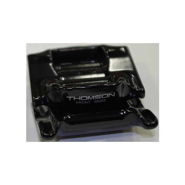 y[J[izyK㗝XizTHOMSON(g\) SEATPOST 12°TOP&amp;BOTTOM CLAMPS BLACKuv