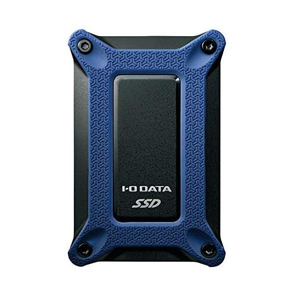 I-O DATA ポータブルSSD 1TB USBタイプC 耐衝撃 PS4 Mac USB3.1