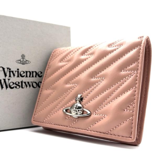 ヴィヴィアンウエストウッド Vivienne Westwood キルティング 二つ折り
