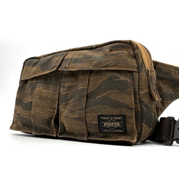 美品　PORTER カモフラージュ ボディバッグ　30周年記念 楽天市場】ポーター タンカー 30 周年 迷彩の通販