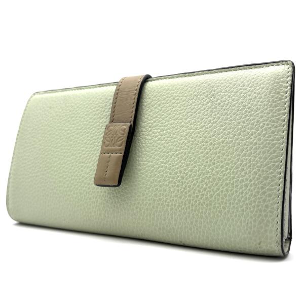 ロエベ LOEWE アナグラム バーティカル ラージウォレット 長財布 二