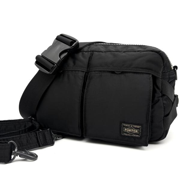 美品 ポーター PORTER タンカー 2way ウエストバッグ ボディバッグ
