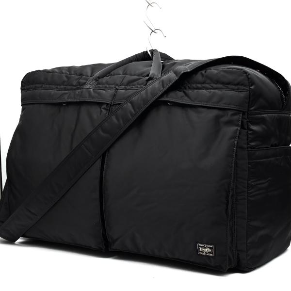 ⭐︎美品使用数回⭐︎ポーター タンカー ボストンバッグ ダッフル ブラック ポーター PORTER タンカー 2way ダッフルバッグ ボストンバッグ XL