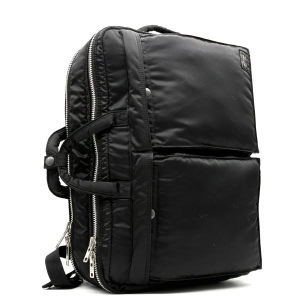 49 ポーター　タンカー　ビジネスバッグ　3way 2層　ブラック ポーター PORTER タンカー 3way ビジネスバッグ ブリーフケース