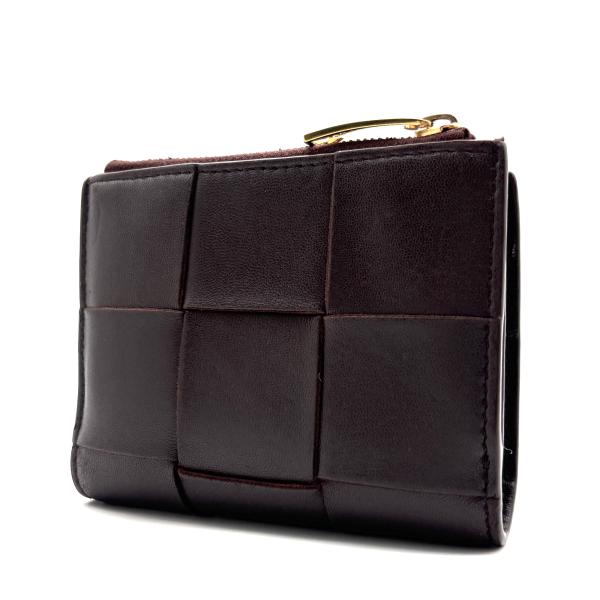 ボッテガヴェネタ BOTTEGA VENETA カセット 二つ折り財布 マキシ