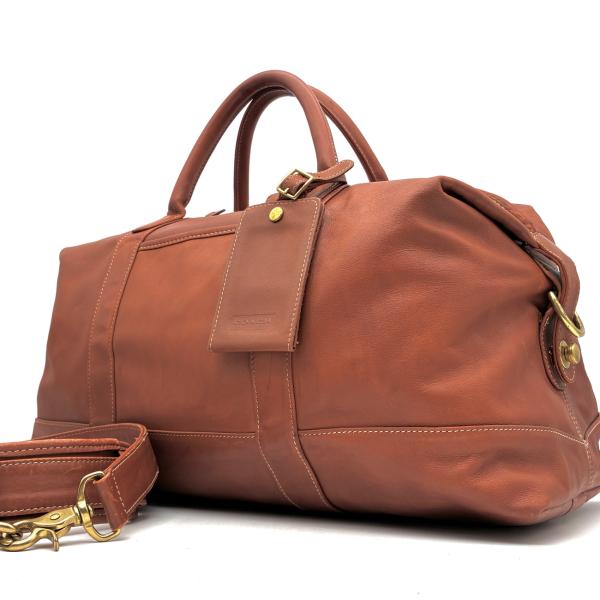 COACH コーチ OLD オールド 2way ボストンバッグ グラブタンレザー 大