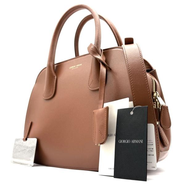 GIORGIO ARMANI ジョルジオアルマーニ ラ プリマ ボストンバッグ