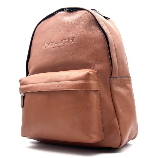 最終値下げ【美品】COACH コーチ リュック バックパック 本革A4収納可 極美品 コーチ COACH リュックサック バックパック 型押しロゴ A4 大