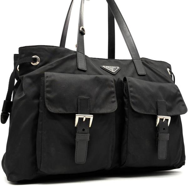 プラダ PRADA テスート ナイロン トートバッグ ボストンバッグ