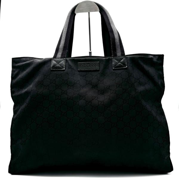 【GUCCI】アタシュケース　ビジネスバッグ　レザー　ブラック GUCCI グッチ GGエンボス ブリーフケース ビジネスバッグ 黒 (GUCCI