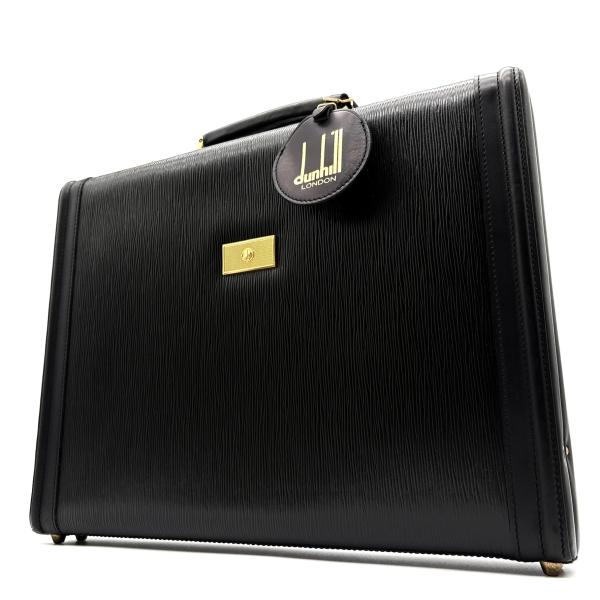 ダンヒル ブリーフケース ダレスバッグ イタリア製 黒 レザー ダイヤルロック付 ダンヒル dunhill ダレスバッグ ビジネスバッグ ブリーフケース カバン