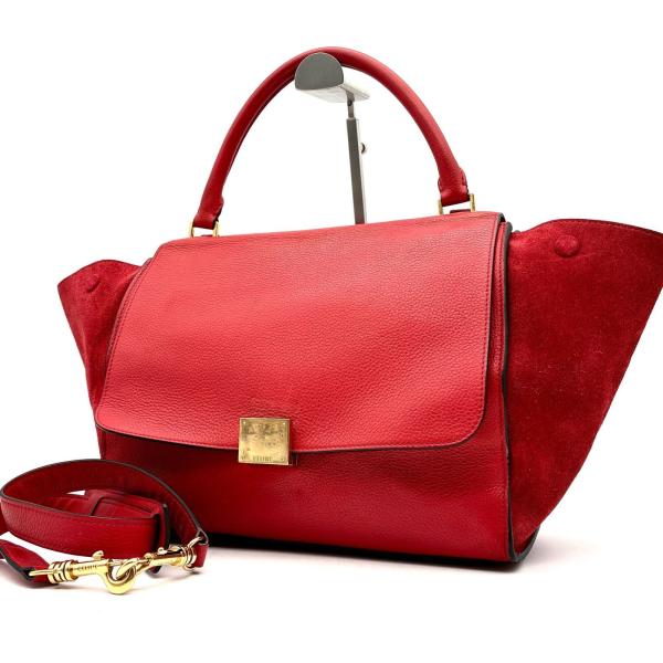CELINE セリーヌ トラペーズ 2WAY ハンドバッグ ショルダーバッグ