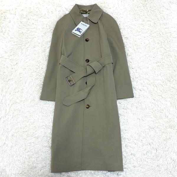美品◆バーバリーロンドン トレンチコート シャドウチェック ライトグレー 44 BURBERRY - 美品 バーバリー ロンドン BURBERRY LONDON コート