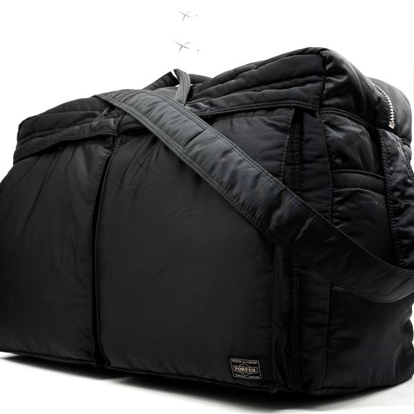 【美品】ポーター タンカー ダッフルバッグ トートバッグ ナイロン ブラック 美品 ポーター PORTER タンカー Lサイズ 2way ボストンバッグ ダッフル